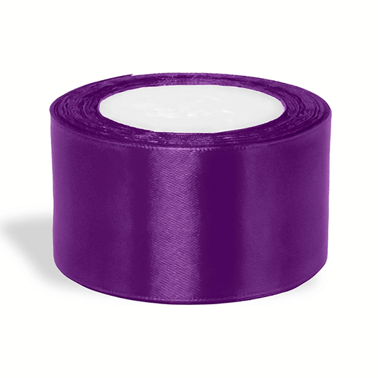 Vibrant Silk Satin Ribbon Rolls – Premium Colorful Fabric Ribbons for Crafts &amp; DIY Embellishments