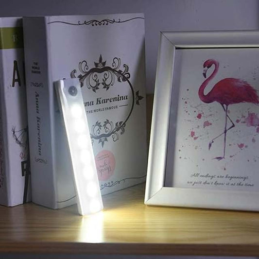 Vicloon Motion Sensor Cabinet Lights – 3 Pack USB Rechargeable LED Night Lights with Auto On/Off & Magnetic Strip for Wardrobe, Cupboard & Stairs