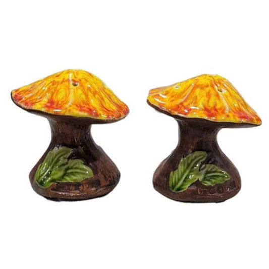 Vintage Mushroom Salt &amp; Pepper Shaker – Antique Retro Kitchen Decor Collectible (1 pc Only)