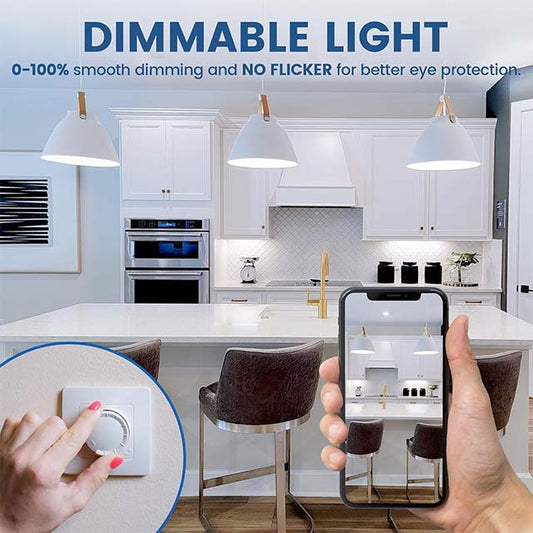 Vintage Retro E27 Dimmable LED Filament Globe Bulb – 8W (60W Equivalent), Cool White 6000K, Clear Glass, 800LM, G125 Edison Screw | Pack of 1