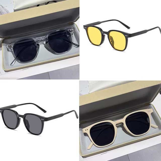 Vintage Square & Round Sunglasses for Women & Men – Luxury Brand Small Frame UV400 Eyewear