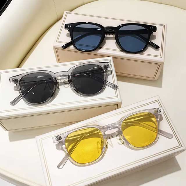 Vintage Square & Round Sunglasses for Women & Men – Luxury Brand Small Frame UV400 Eyewear