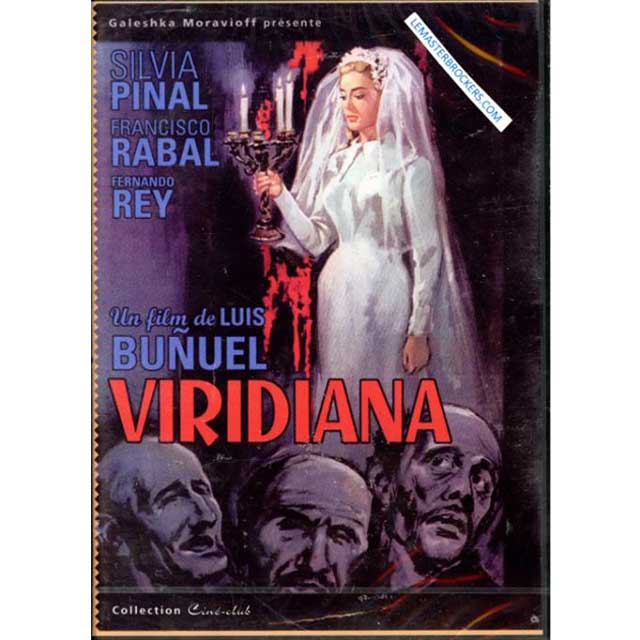 Viridiana DVD – Classic Luis Buñuel Film Featuring Fernando Rey, Spanish Cinema Masterpiece