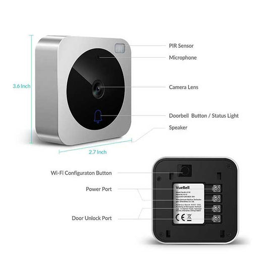 VueBell WIFI HD Camera