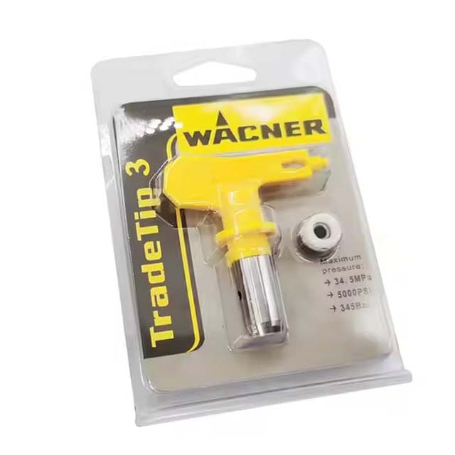 WACNER TradeTip 3 Yellow Airless Spray Gun Tip – High Performance Airless Paint Sprayer Nozzle for Professional &amp; DIY Projects