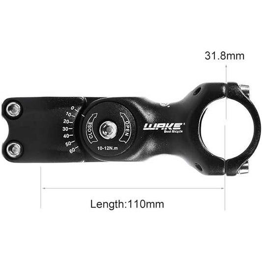 WAKE Adjustable Handlebar Stem