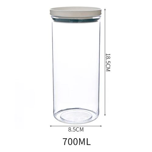 WBBOOMING 2 Different Color Sealed Ring Bottles Kitchen Storage Box Transparent Food Canister Keep Fresh New.jpg 640x640 6937edcb 575f 4045 977b 93b946901bea 1