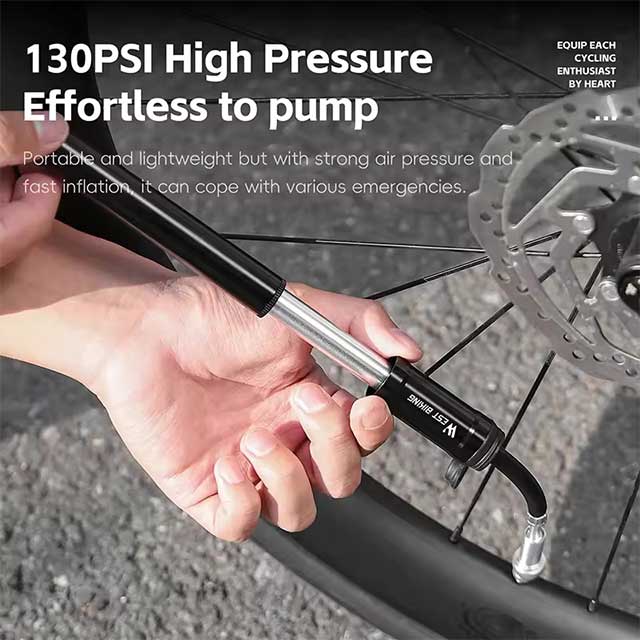 WEST BIKING High Pressure Mini Air Pump