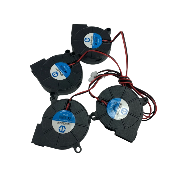 WINSINN 50mm 5V Blower Fan – 5015 Dual Ball Bearing Turbo Brushless Cooling Fan (50x15mm)