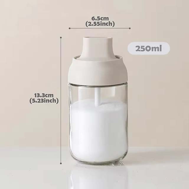 WMMO Spice Jar Set with Lid – Herb & Condiment Storage Tins with Spoon & Sealed Container for Seasonings