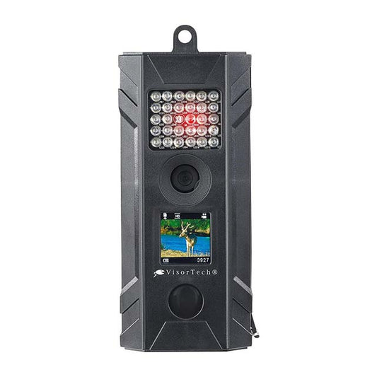 WOSPORTS Outdoor HD Surveillance &amp; Wildlife Camera - Night Vision, PIR Motion Detection, Color Display, IP54 Waterproof Animal Camera