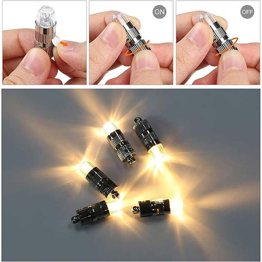 Warm White Battery Operated Mini LED Lights for Party Decorations – Ideal for Paper Lanterns &amp; Balloons (Non-Waterproof)