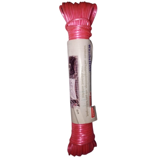 Wäscheleine 30m Clothesline – Durable Outdoor & Indoor Washing Line for Hanging Laundry