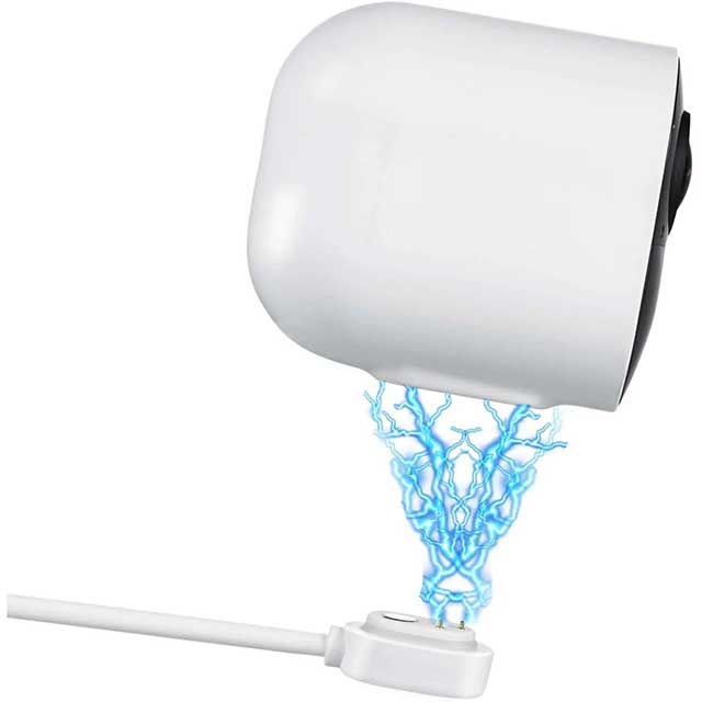 Wasserstein 6ft Magnetic Charging Cable for Arlo Ultra