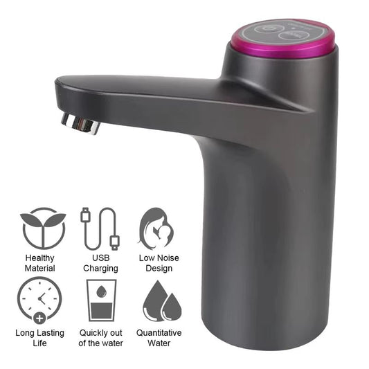 Automatic Electric Water Dispenser – USB Rechargeable Gallon Water Pump – Portable Universal Switch for Barreled Drinking Water & Home Appliances