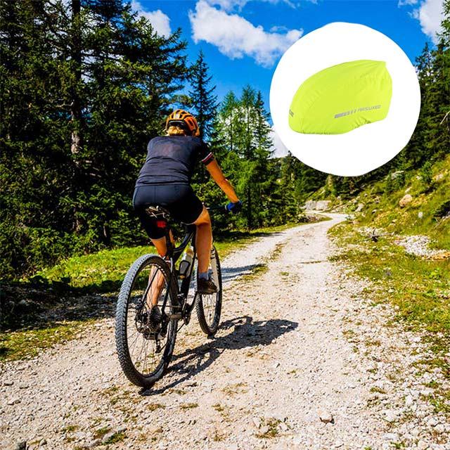 Waterproof Bike Helmet Cover with Reflective Strip – Rain, Snow &amp; Road Cycling Helmet Protection