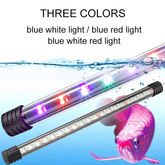 Waterproof LED Aquarium Light – Submersible Fish Tank Clip Lamp for Aquatic Plants & Tank Decor (220–240V)