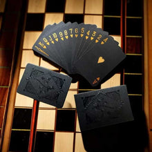 Waterproof Rose Black Gold Playing Cards – Luxury Poker Deck for Magic Tricks, Board Games & Collectors Gift