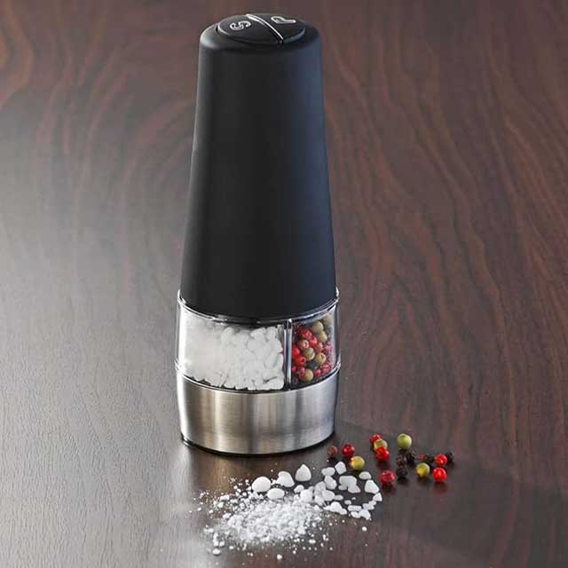 Wenko 2-in-1 Electric Mill with LED Light