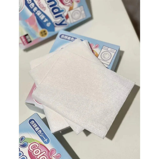 Color Catcher Laundry Sheets – Anti Color Transfer Dye Absorbing Sheets for Washing Machine, Protect Clothes from Color Bleeding (50 Sheets)