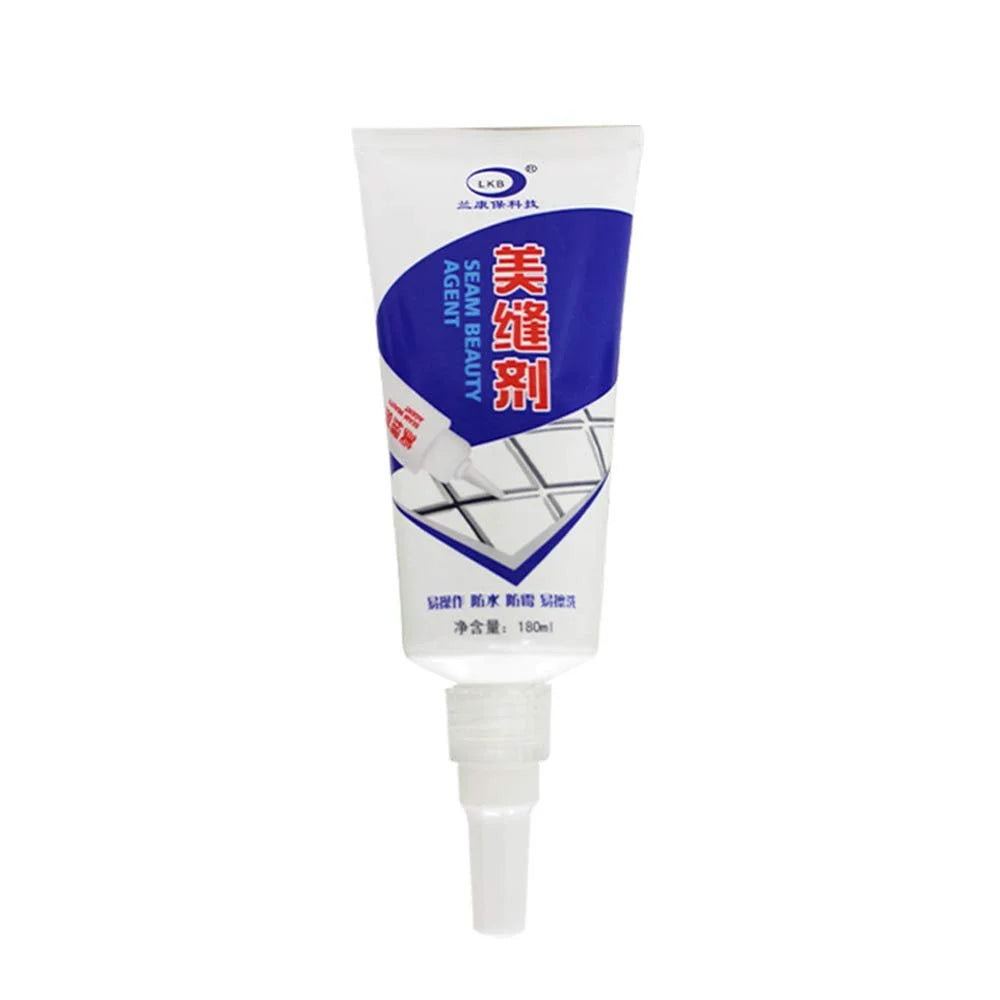 Waterproof Tile Grout Repair Pen & Ceramic Tile Gap Filler – Mold Resistant Seam Repair Adhesive 180ml