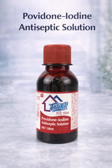 Iodophor Disinfectant Solution | Antiseptic Cleanser for Skin & Surface Hygiene