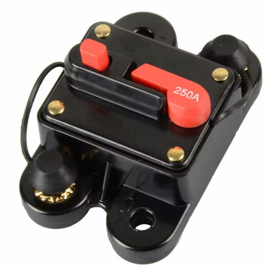 150A / 250A Automotive Circuit Breaker – Manual Reset DC Fuse for Car, Boat & Marine Power Systems