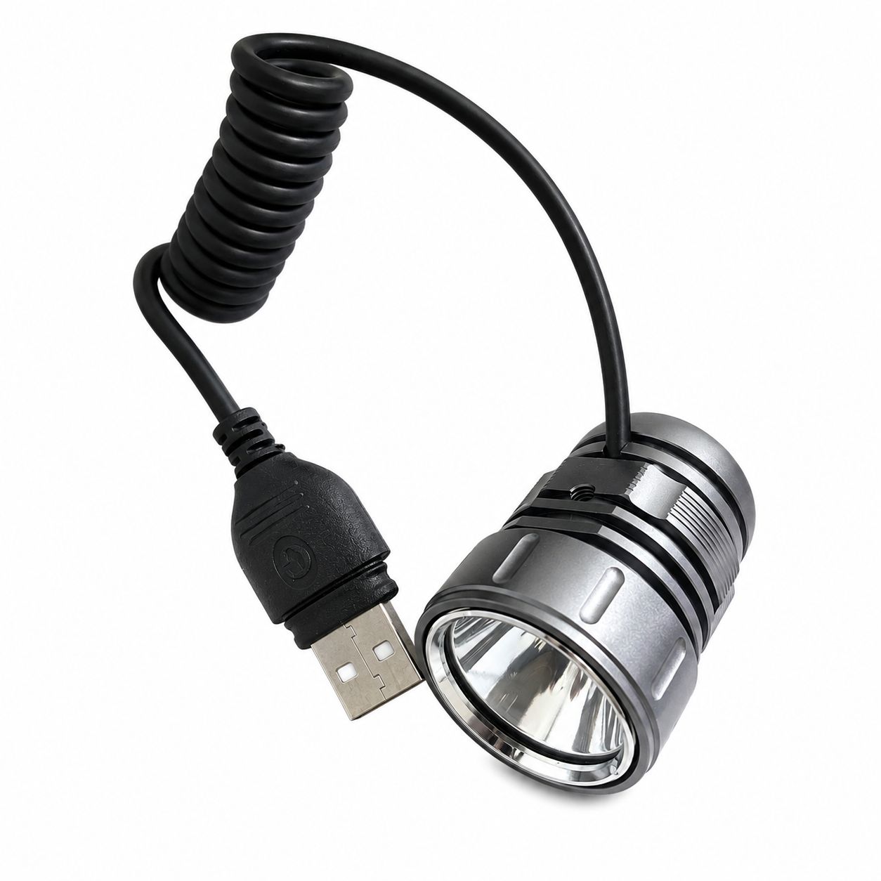 Portable USB LED Light Head | Modular External Power Night Fishing Headlamp