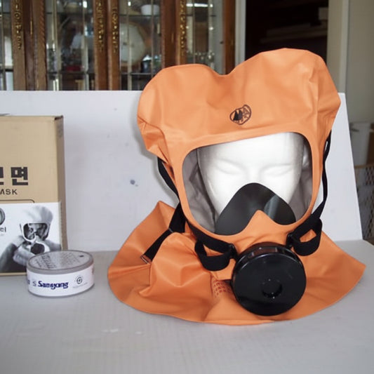 Korean Civil Defense Gas Mask – Military Style Protective Respirator Mask with Filter