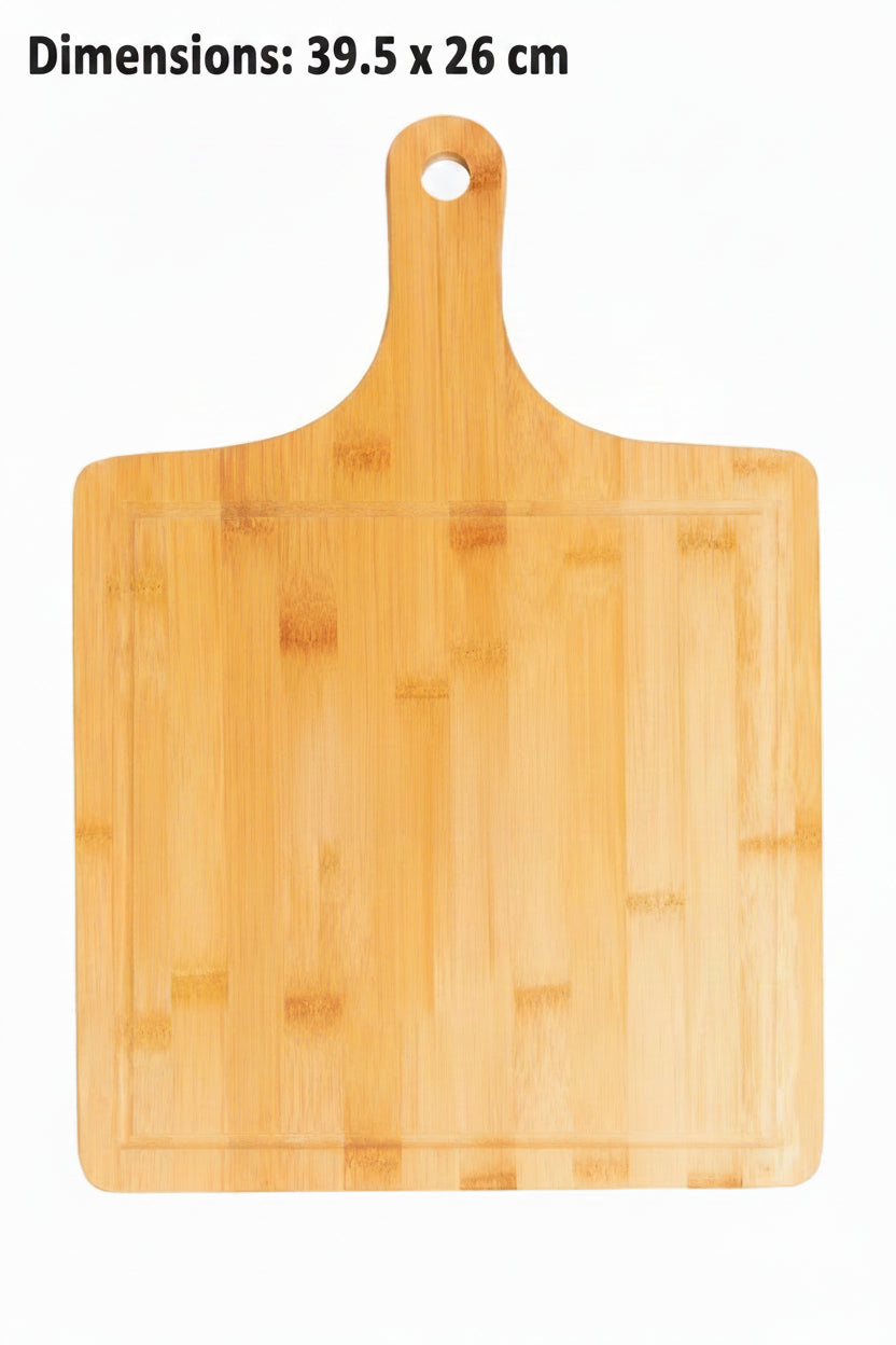Planche à découper de barbecue en bambou – Grande planche à découper en bois pour barbecue, viande, légumes et préparation des aliments