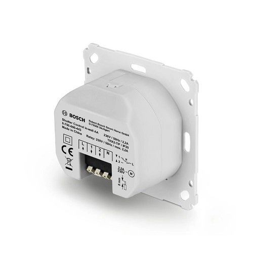 Bosch Smart Home Flush-Mounted Adapter Set (3-Piece) for Jung J2 Switch Series – Shutter & Light Control System Compatibility