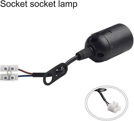 27 Light Socket Adapter 230V Max 60W – Bulb Holder for LED & Standard Lamps (Construction & Renovation Use)