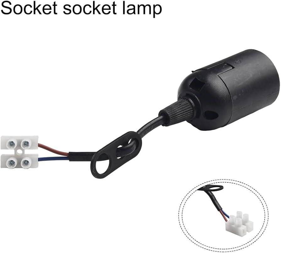 27 Light Socket Adapter 230V Max 60W – Bulb Holder for LED & Standard Lamps (Construction & Renovation Use)