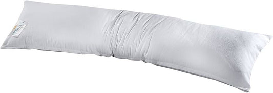 PROCAVE 100% Cotton Flannel Pillowcase 40x145 cm with Zipper – Soft Breathable Long Pillow Cover