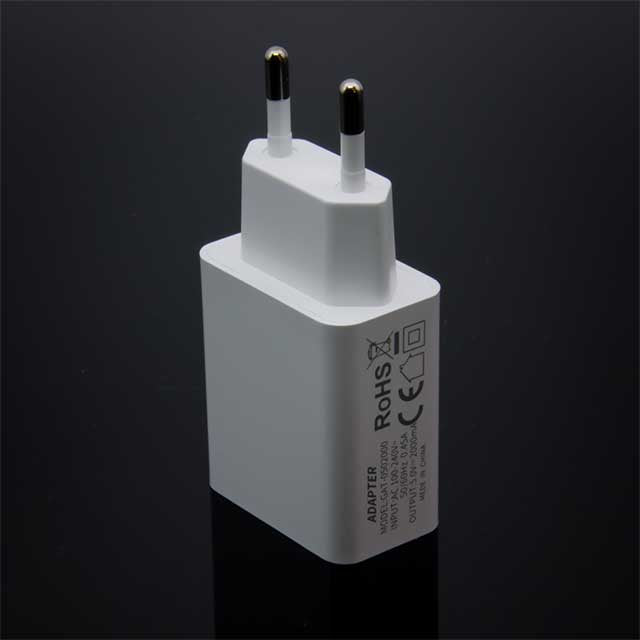 White 5V 2000mA USB Power Supply