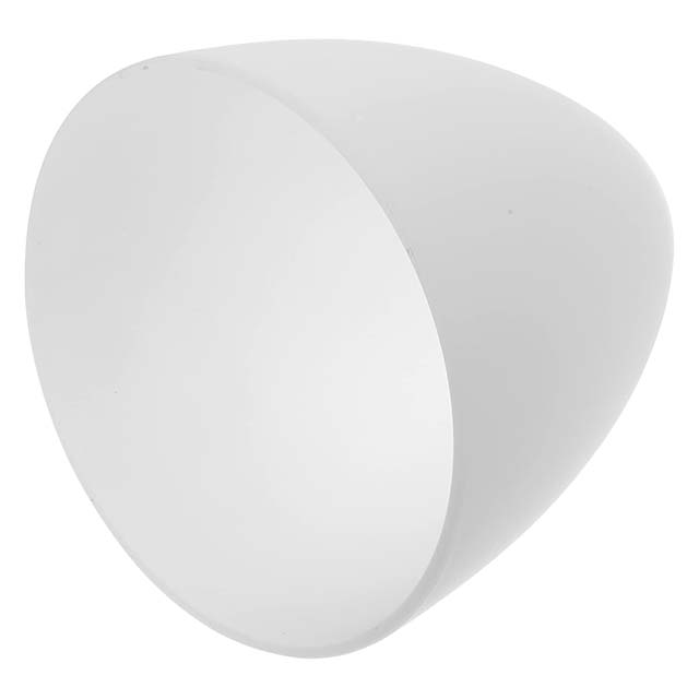 White Frosted Glass Bell-Shaped Light Shade Replacement – E27 Chandelier Cover Fixture