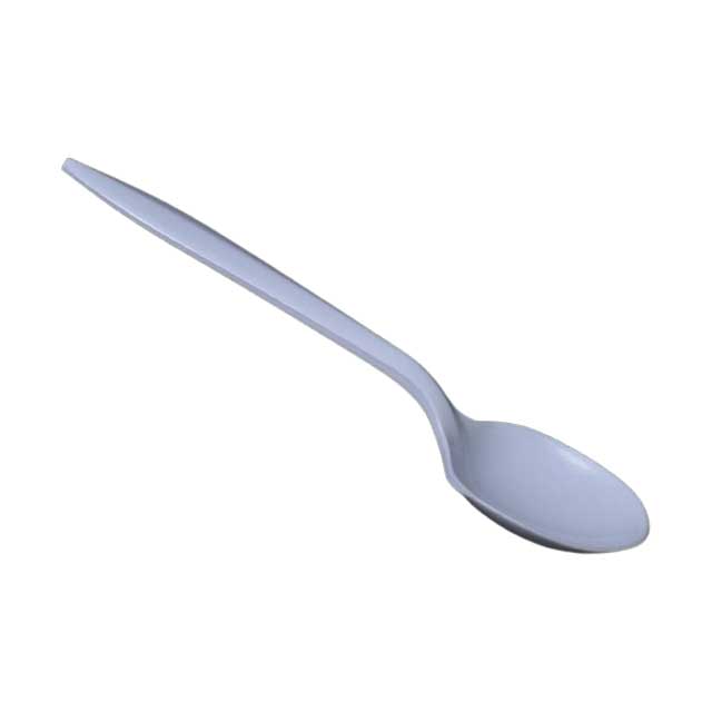 White Plastic Soup Spoons – Medium Weight Polypropylene (PP) Disposable Cutlery, Wrapped – A10003126