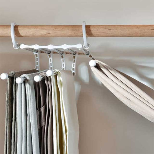 White Stainless Steel Pants Hanger
