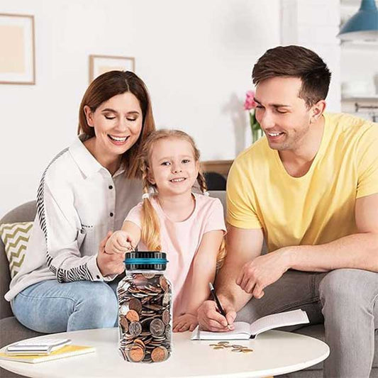 Winnsty Digital Counting Money Jar