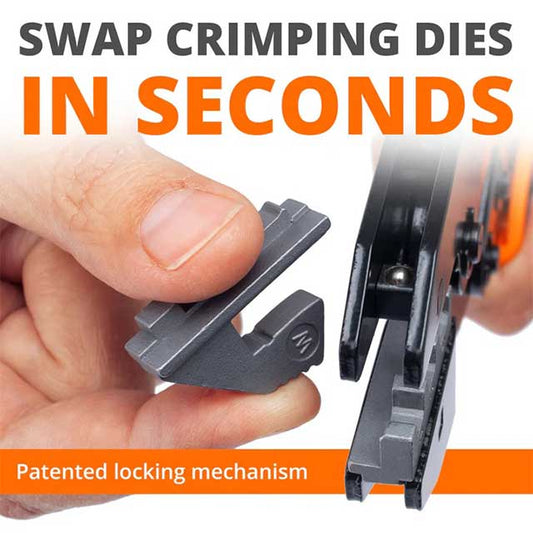 Wirefy Quick Change Crimping Tool