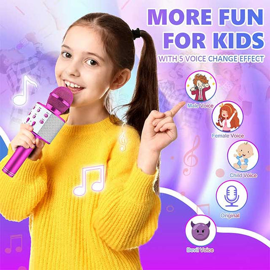 Wireless Bluetooth Karaoke Microphone