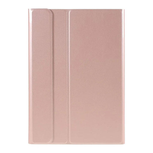Wireless Bluetooth Keyboard &amp; Leather Stand Cover for Honor Pad 6, Huawei MediaPad T3/C3 10.1, and Enjoy Tablet 2 – Rose Gold