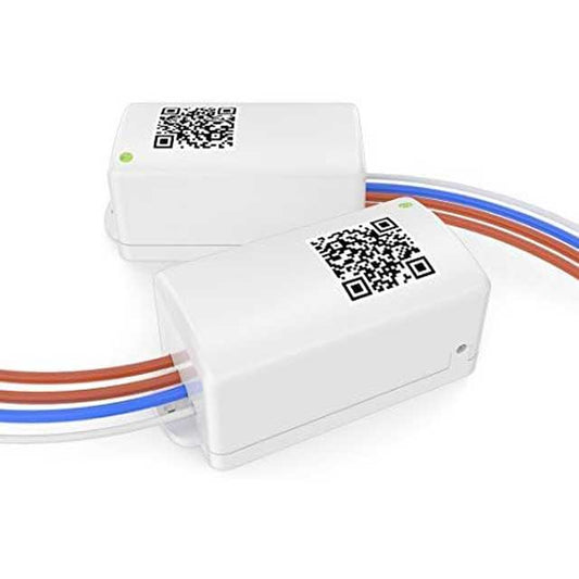 WisQo Smart Lighting, 2 Receiver Kit – Compatible with Alexa and Google Home Hub Required