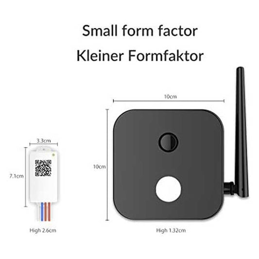 WisQo Smart Lighting, 2 Receiver Kit – Compatible with Alexa and Google Home Hub Required