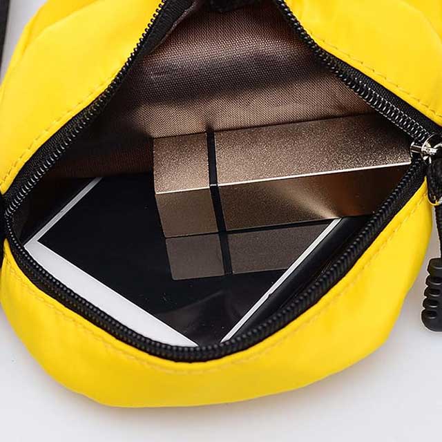 Women's Korean Fashion Nylon Shoulder Bag – 2022 Casual One-Shoulder Small Square Bag with Cute Animal Motifs