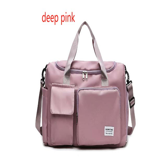 Women's Travel Handbags & Gym Shoulder Bags - Waterproof Oxford Fitness, Camping, Trekking & Hiking Crossbody Bag