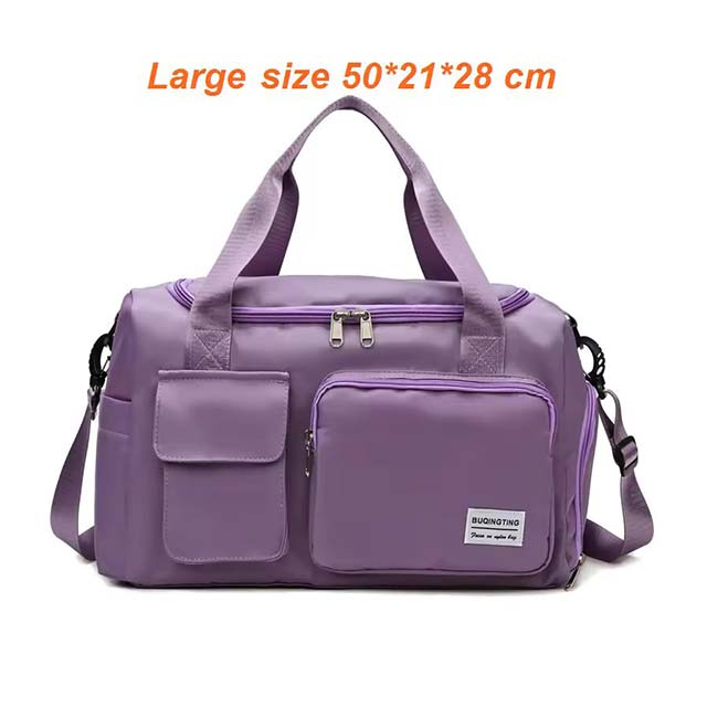 Women's Travel Handbags & Gym Shoulder Bags - Waterproof Oxford Fitness, Camping, Trekking & Hiking Crossbody Bag