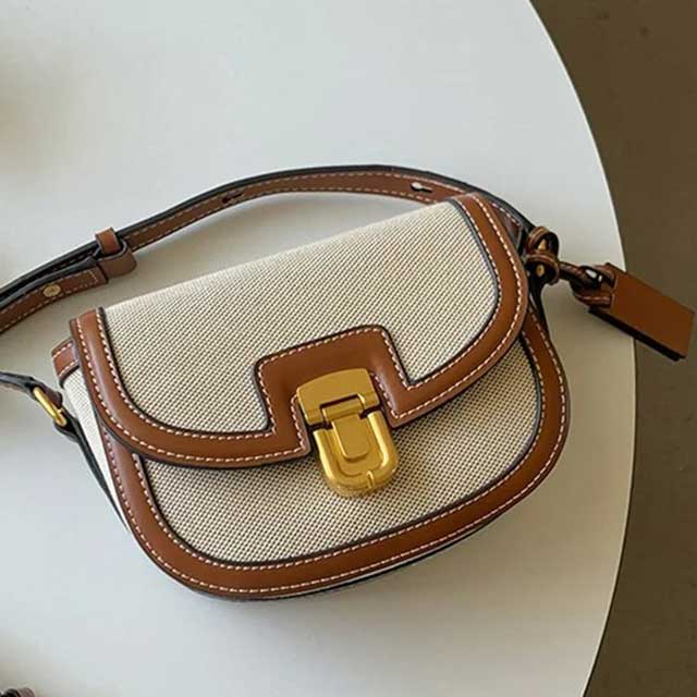 Women's Vintage PU Leather Shoulder Bag – Trendy Satchel Tote with Adjustable Strap & Metal Hasp | Casual Versatile Handbag