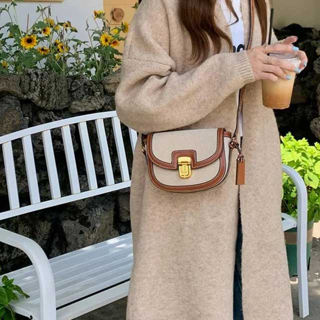 Women's Vintage PU Leather Shoulder Bag – Trendy Satchel Tote with Adjustable Strap & Metal Hasp | Casual Versatile Handbag