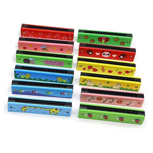 Wooden Harmonica for Kids – Musical Instrument Toy for Early Education & Beginners